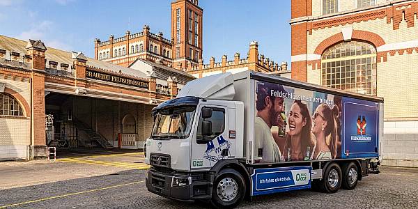 Carlsberg’s Feldschlösschen Brewery Adds Renault Electric Truck To Its Fleet