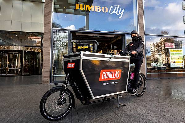 Jumbo Commences Supply Of Goods To Gorillas In Antwerp