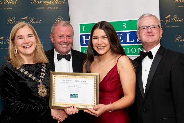 IHF Donegal Branch Awards Gabriela Rodrigues ‘Employee of the Year’