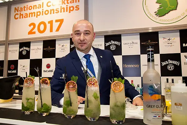 Waterford Castle Hotel Mixologist Named National Cocktail Champion 2017