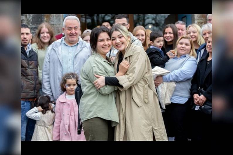 Syrian family reunite in Clones after 8 years apart