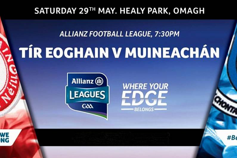 Monaghan make one change to their team to face Tyrone