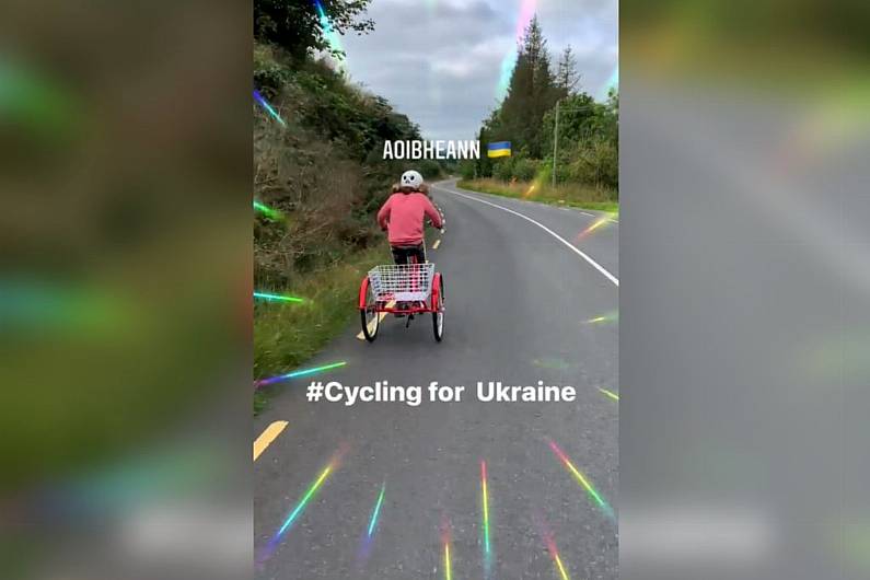 Killanny girl to undertake charity cycle in aid of Ukrainian children