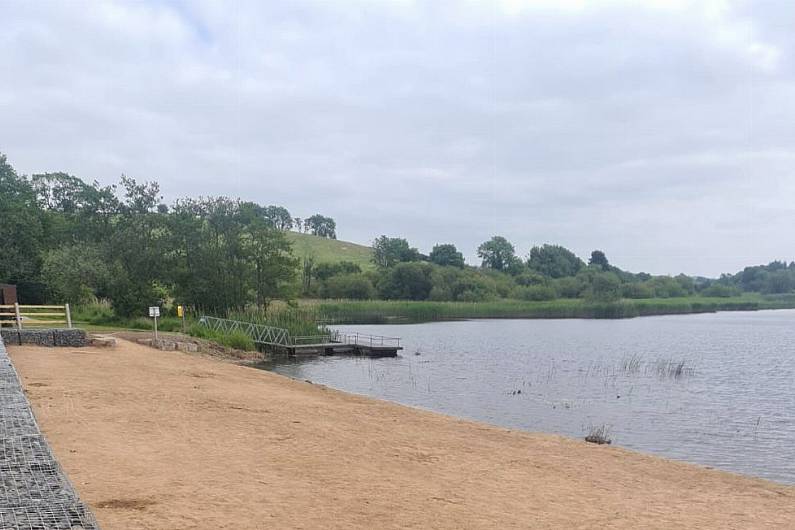 Loads of sand on its way to Ballybay Beach