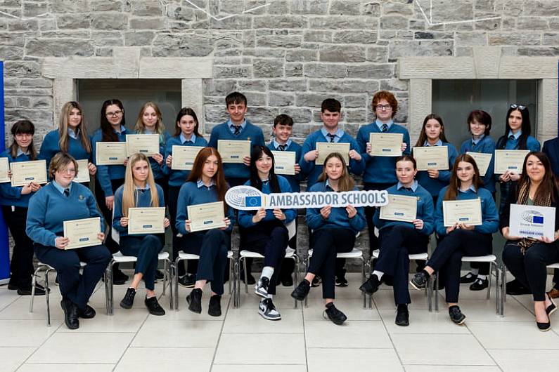 Monaghan students awarded for participation in EPAS programme