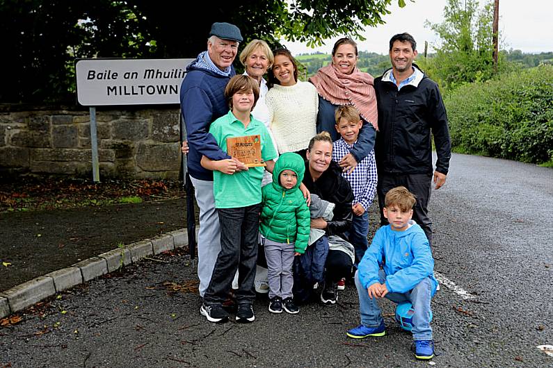 Parents of NFL superstar visit ancestral Cavan home