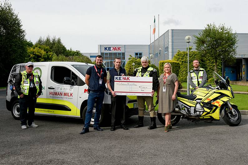 Local community funding awarded to C&uacute; Chulainn Blood Bikes services