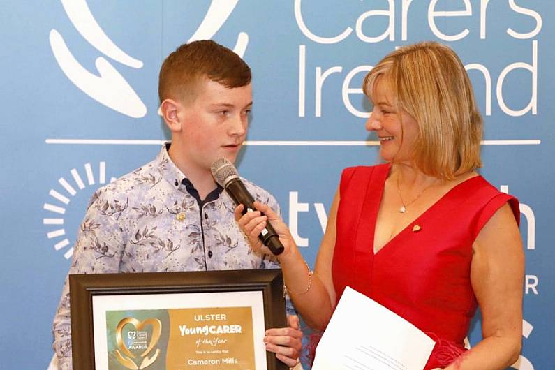 Cameron from Drum scoops Ulster carers award