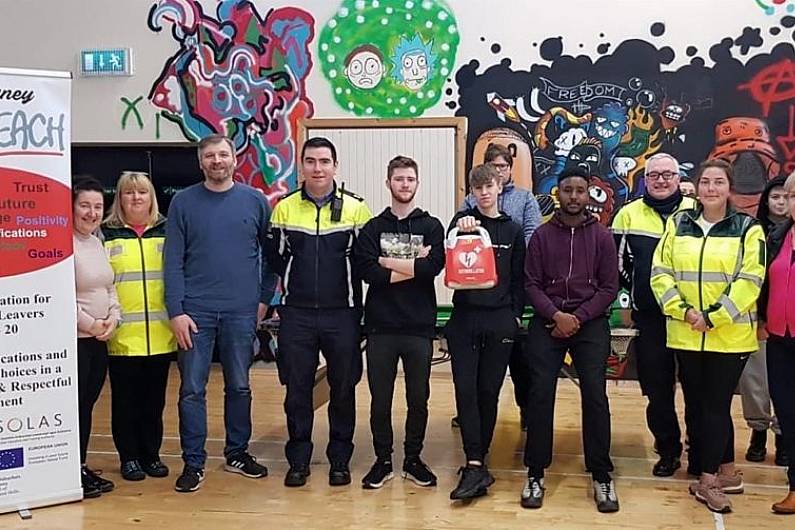 Monaghan students 'go the extra mile' for new defibrillator