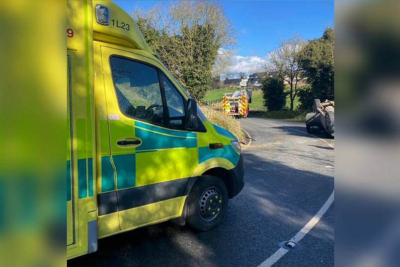 Emergency services attend scene of local road crash