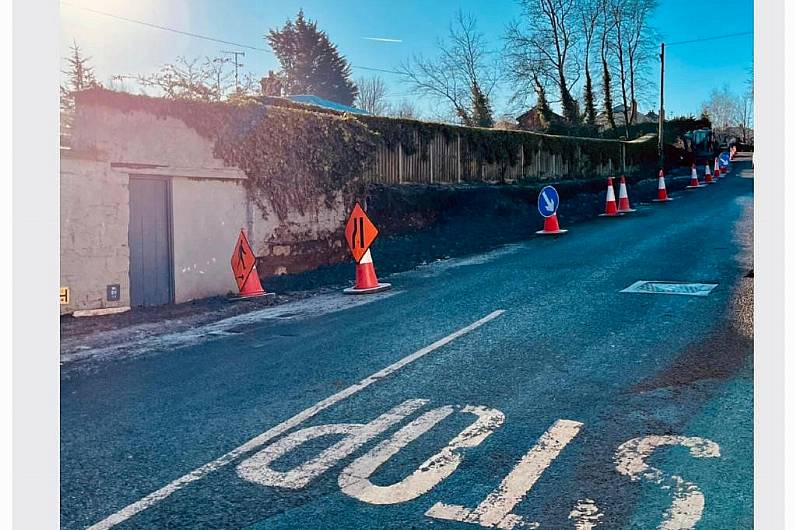 Works underway on new walkway in Carrickmacross