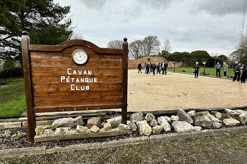 Cavan P&eacute;tanque Club officially opens new pistes