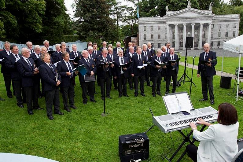 Hand of friendship to new members at Cavan Choir