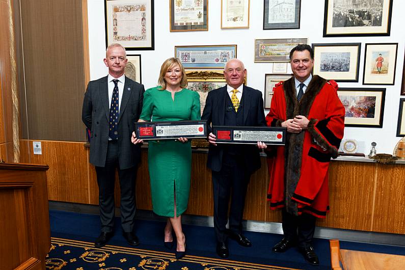 Cavan father and daughter receive Freedom of City of London