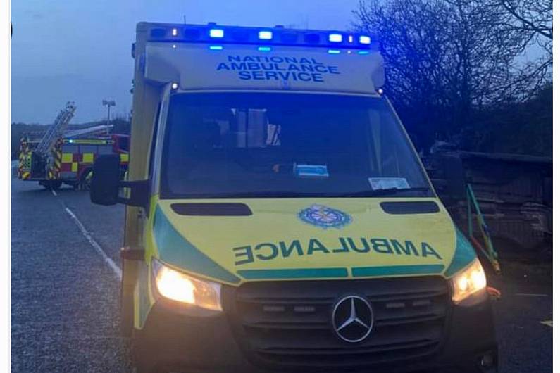 Garda&iacute; and emergency services attend scene of road collision near Clontibret