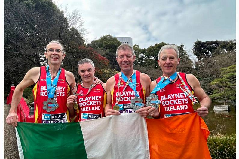 Four members of Blaney Rockets triumph in Tokyo Marathon