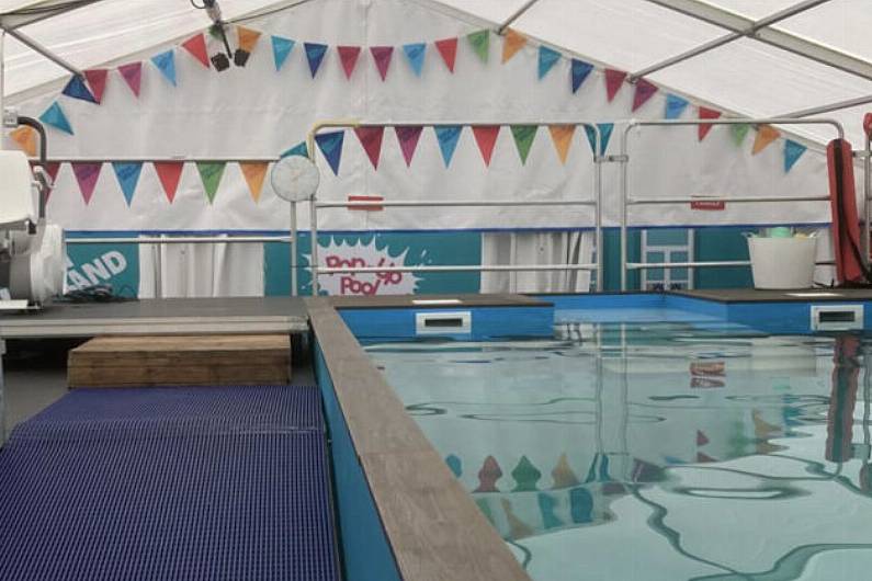 Pop-up heated swimming pool opens in Cootehill