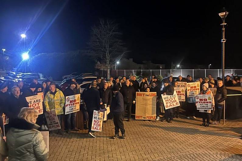 Listen Back: 'Bury the cables and not us' Castleblayney protest hears