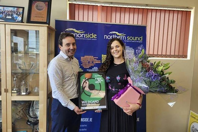 Longford singer wins 'Wildcard Award' at national event