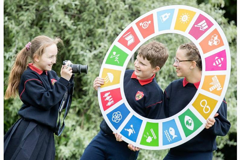 Listen back: St. Mogue's National School wins top prize at World Irish Aid Awards