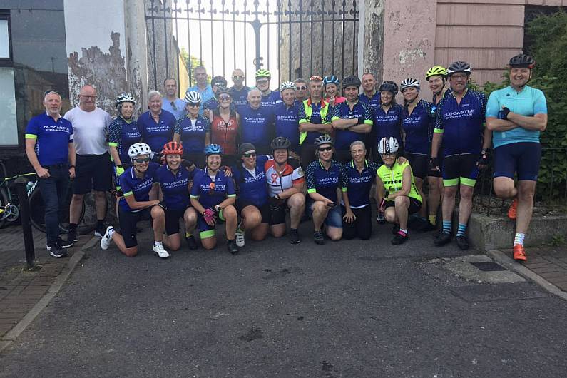 Local group cycles 500km across the country for MND