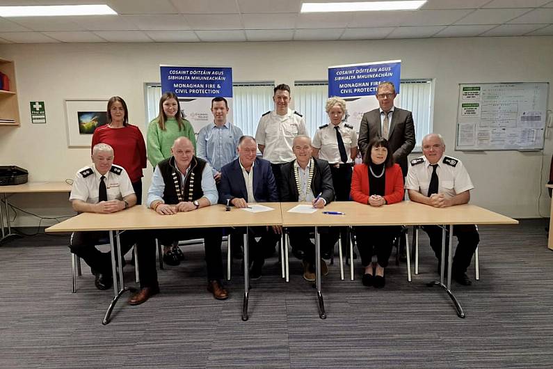 Contracts signed on new Fire Station for Ballybay