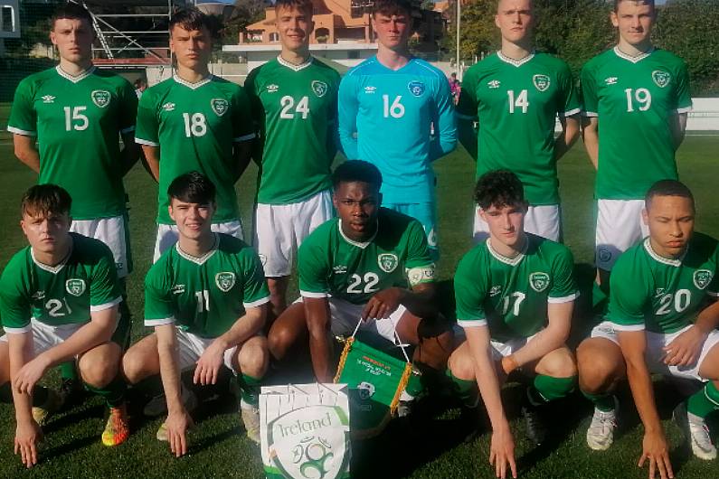 Irish U18's in narrow defeat to Sweden.