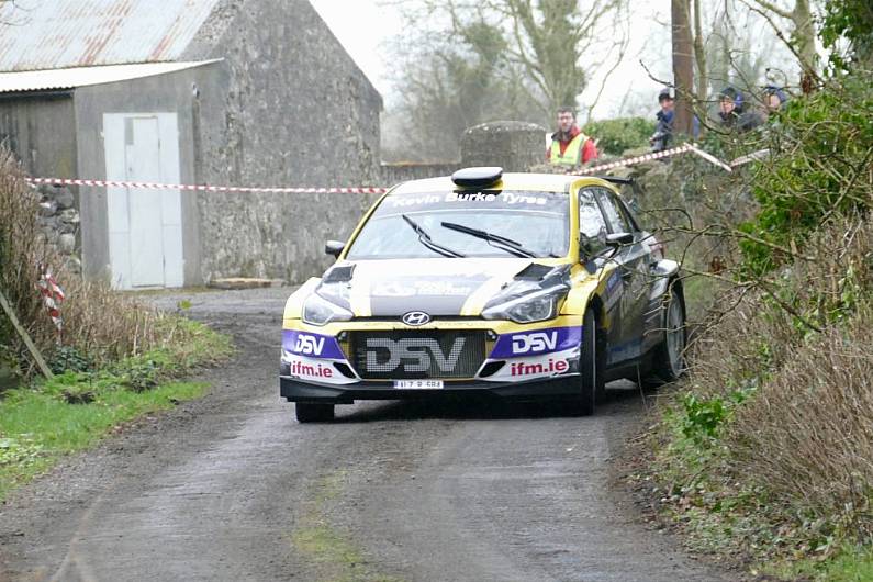 Irish rally championship begins with plenty of drama in Galway