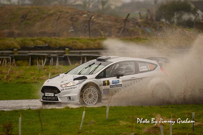 Stephen Wright best of the locals in Kirkistown