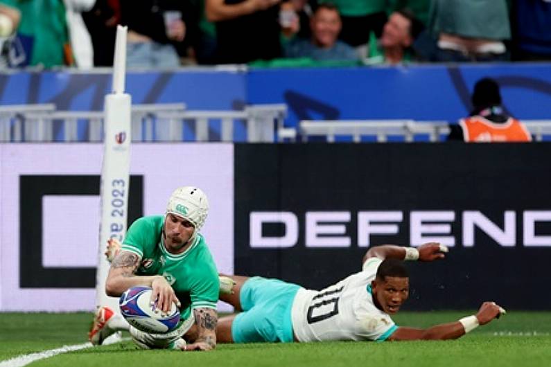 Ireland down World Champions South Africa