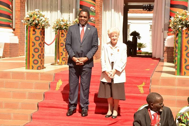 Cavan-born nun honoured by President of Zambia