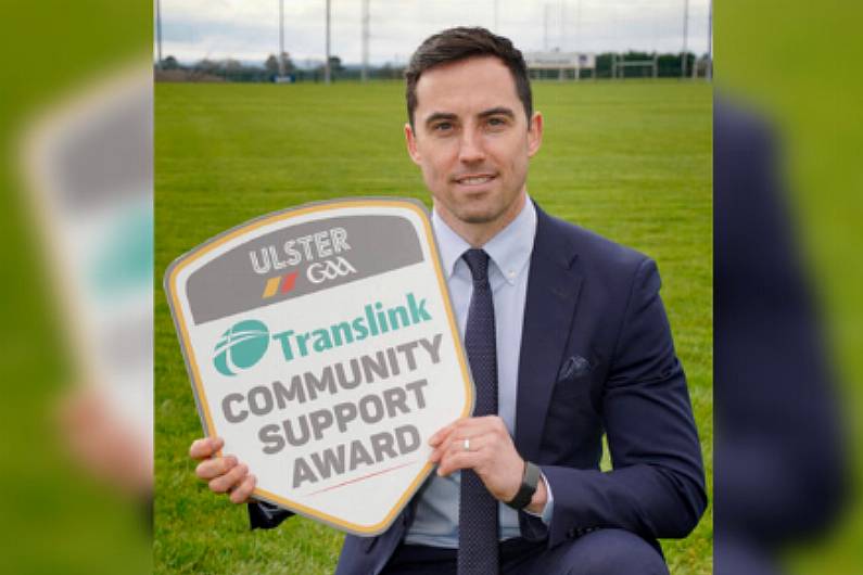 Local winners of Translink NI Ulster GAA Community Support Award