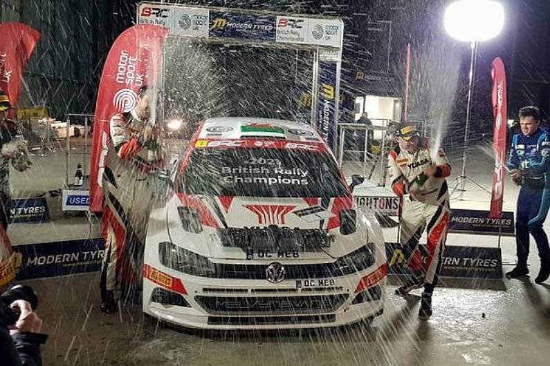 Edwards and Garrod claim the British rally championship title