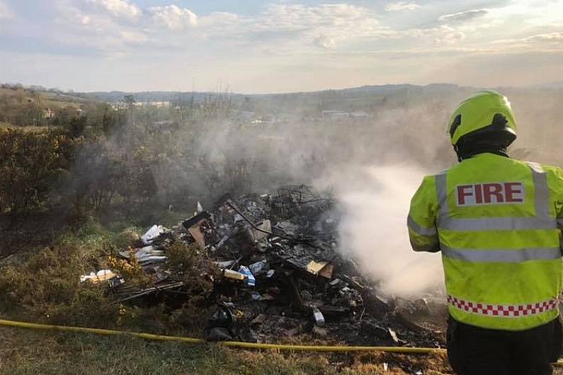 Warning after rubbish burned outside Cavan town