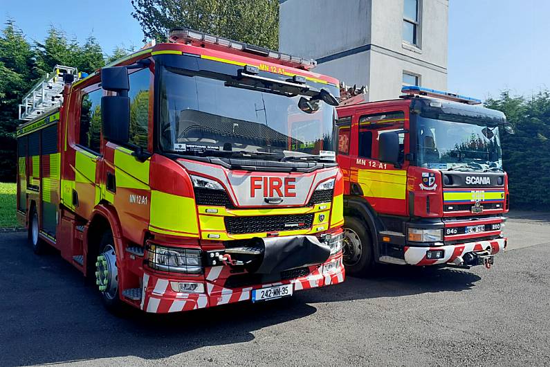 Significant farm yard fire near Carrickmacross