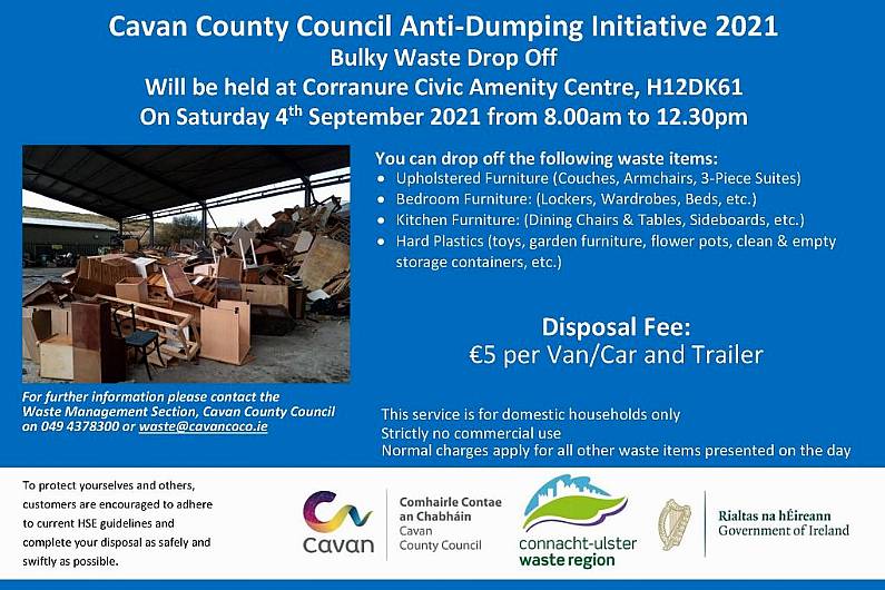 An anti-dumping drop off day is taking place in Cavan today