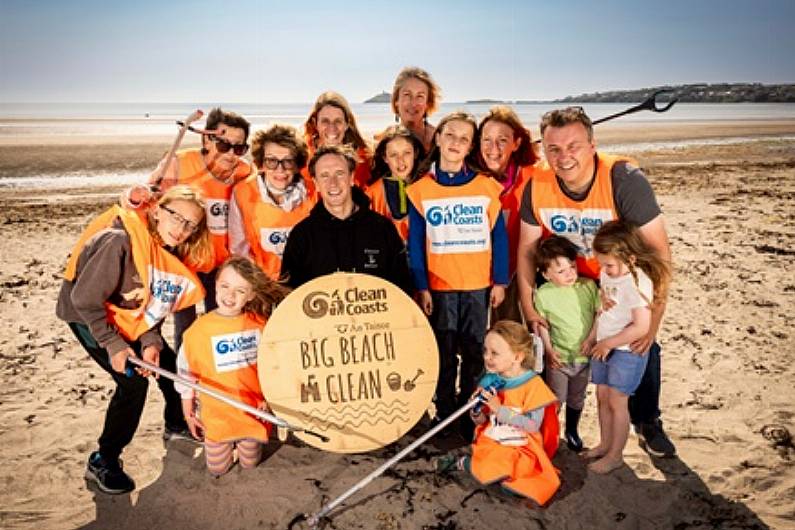 Almost 500kg of litter removed by Cavan volunteers at Beach Clean