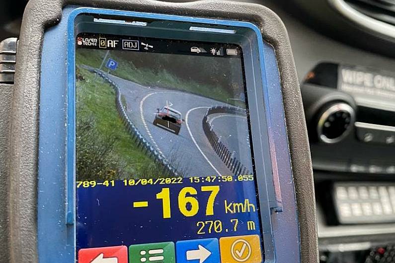 Motorist arrested for dangerous driving after being clocked at nearly 170 km/h in Co Monaghan