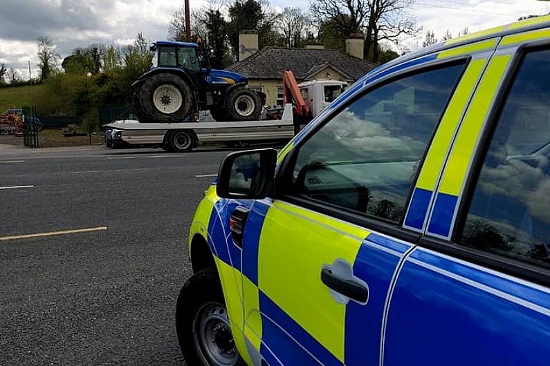 Uninsured and untaxed tractor seized by Garda&iacute; in Cavan