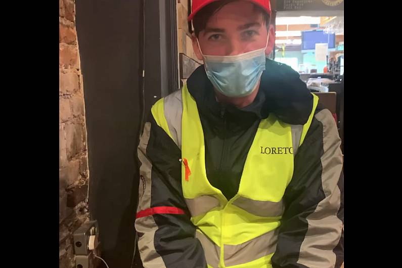 Kilkenny man stops off in Kingscourt bar as part of walk to Armagh for a pint