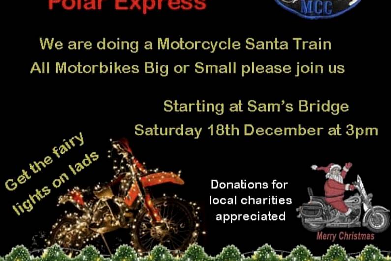 Motorcyclists descend on Monaghan town this afternoon for special Christmas parade