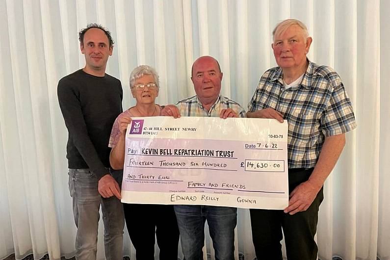 Fundraiser in memory of Cavan native Edward Reilly raises close to &euro;15,000 for Kevin Bell Repatriation Trust