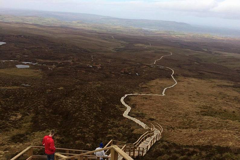 Local councillor calls for better parking and access roads to Cuilcagh Mountain at Glan Gap