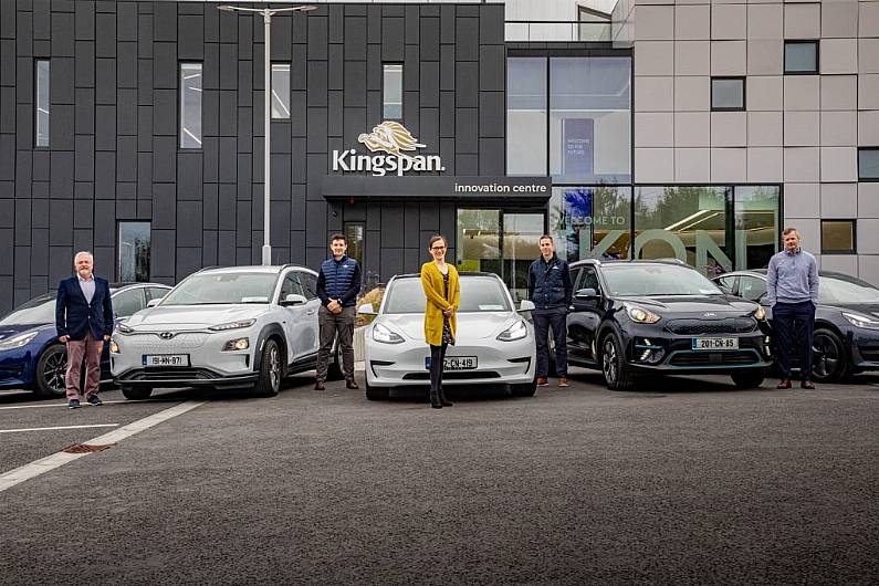 Kingspan takes delivery of new electric vehicles