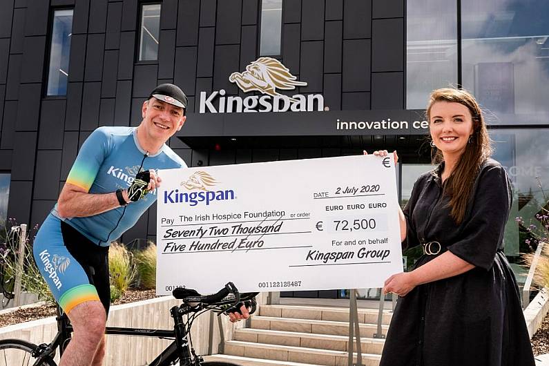 Kingspan raises over &euro;72,000 for the Irish Hospice Foundation