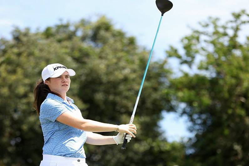 Leona Maguire tees off in LA