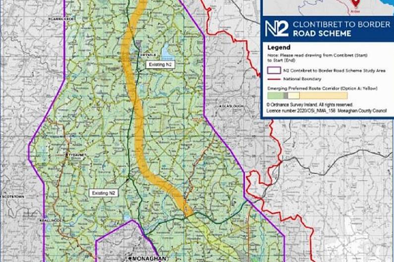 Lack of funding for N2 Clontibret to the Border scheme a 'travesty'