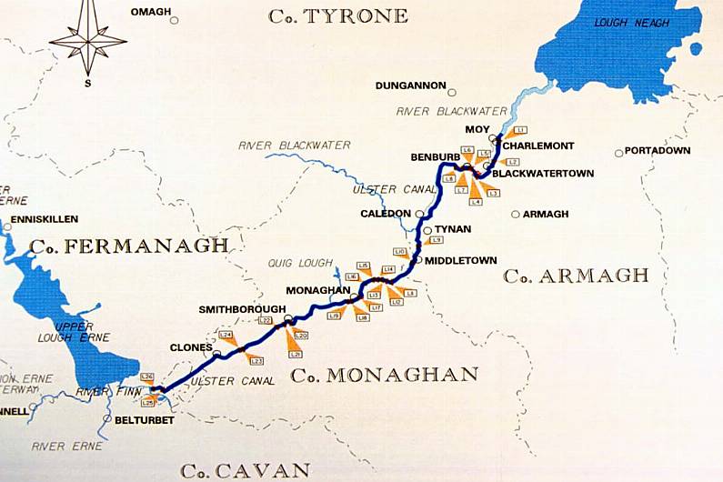 Frustration that Monaghan to Smithborough section of Ulster Canal not included in &euro;63.5 million allocation for greenways