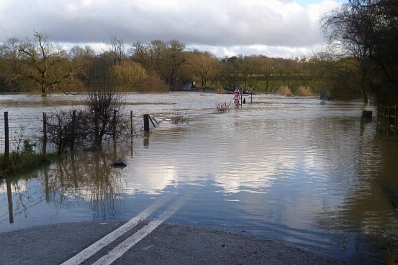 Roads flooded this morning across Cavan