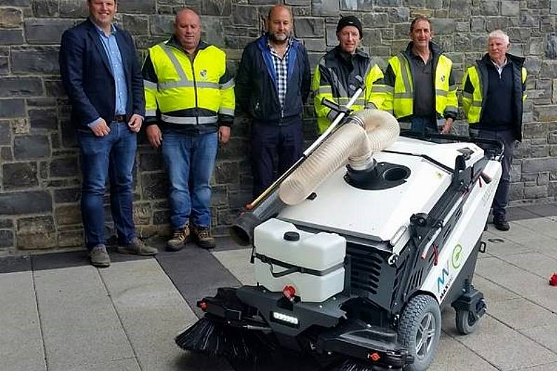 Monaghan spearheading new project through purchase of the country's first electric sweeper